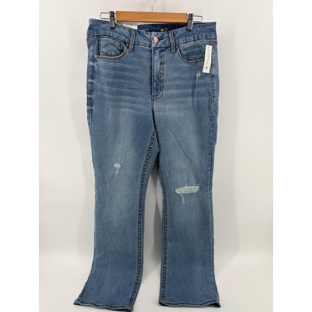 Seven7, "Laguna" Tummyless High Rise, Slim Boot Jeans, Women's Size 14, NWT